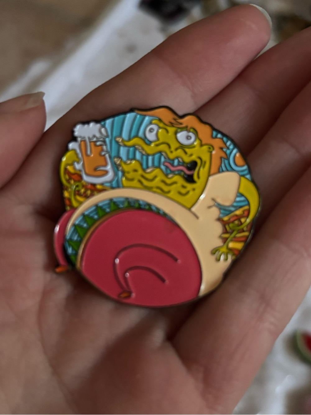 Colorful Cartoon Enamel Pin